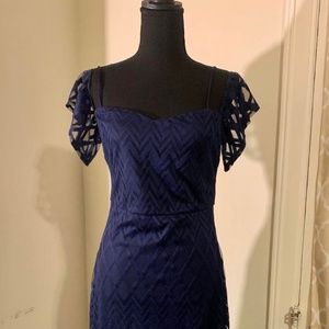 Guess - cold shoulder cocktail dress - size 6
